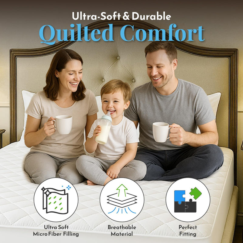 Breathable Quilted Mattress Protector