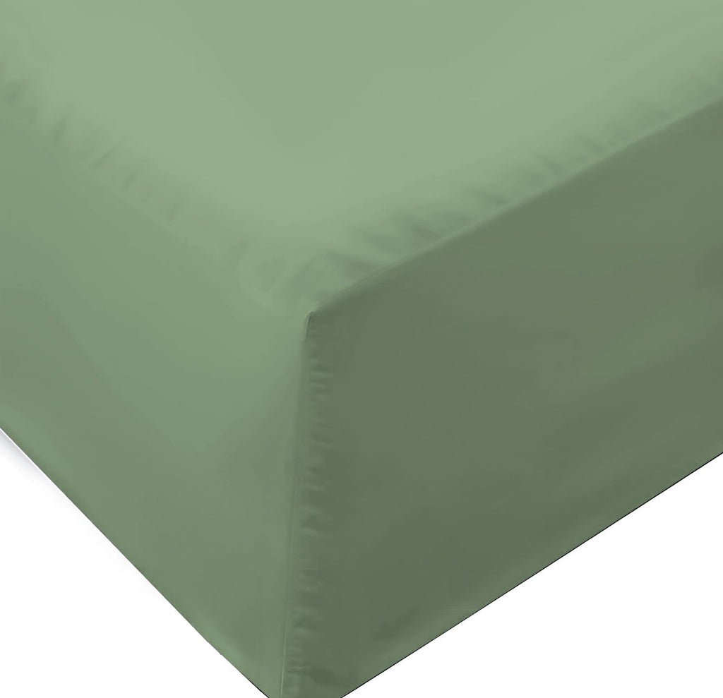Soft Microfibre Fitted Sheets 40CM - Breathable Wrinkle Free & Fade Resistant