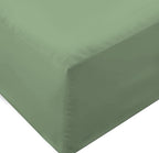 Soft Microfibre Fitted Sheets 40CM - Breathable Wrinkle Free & Fade Resistant