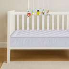 Quilted Mattress Topper - Fitted Skirt-