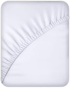 Soft Microfibre Fitted Sheets 40CM - Breathable Wrinkle Free & Fade Resistant