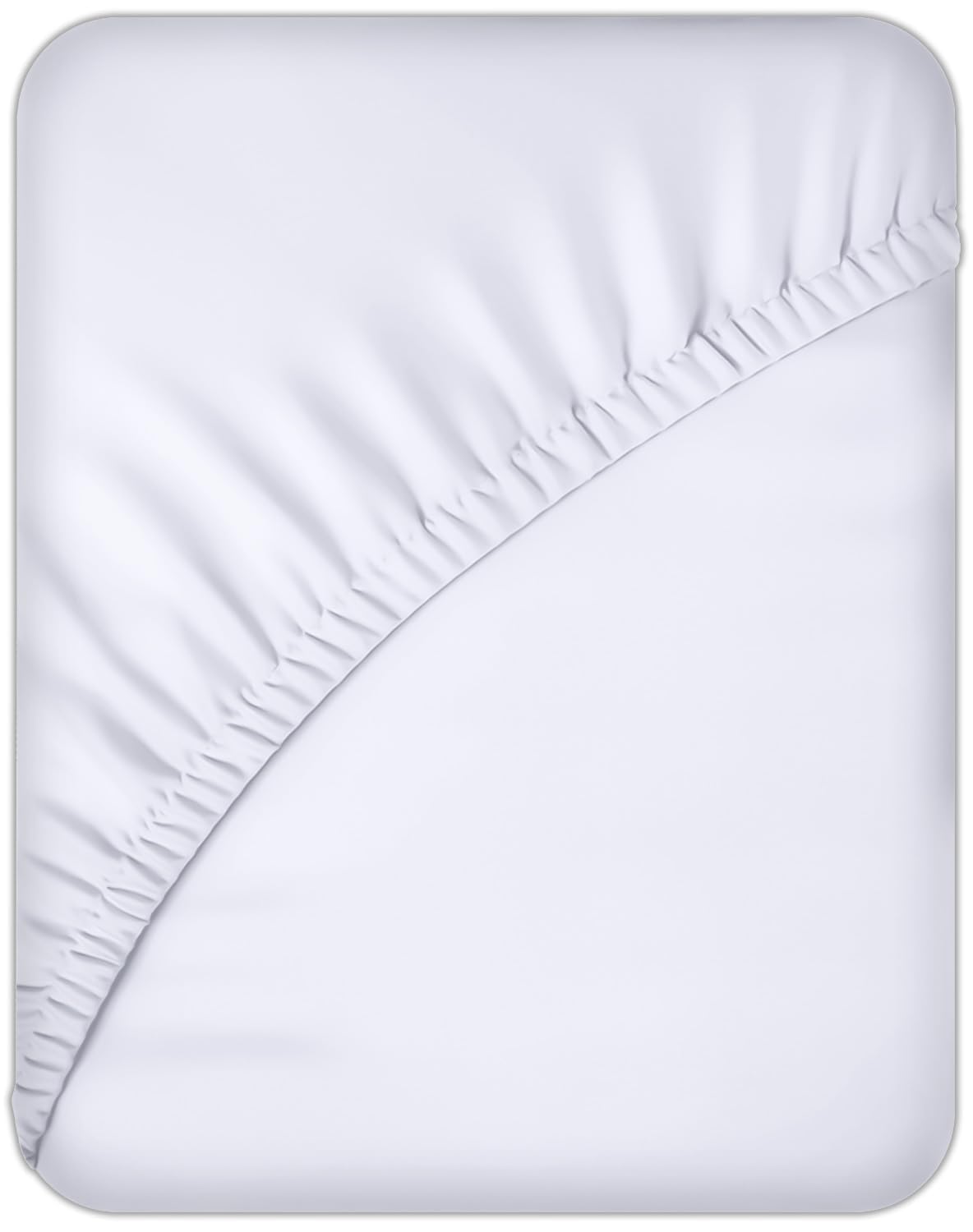 Soft Microfibre Fitted Sheets 40CM - Breathable Wrinkle Free & Fade Resistant