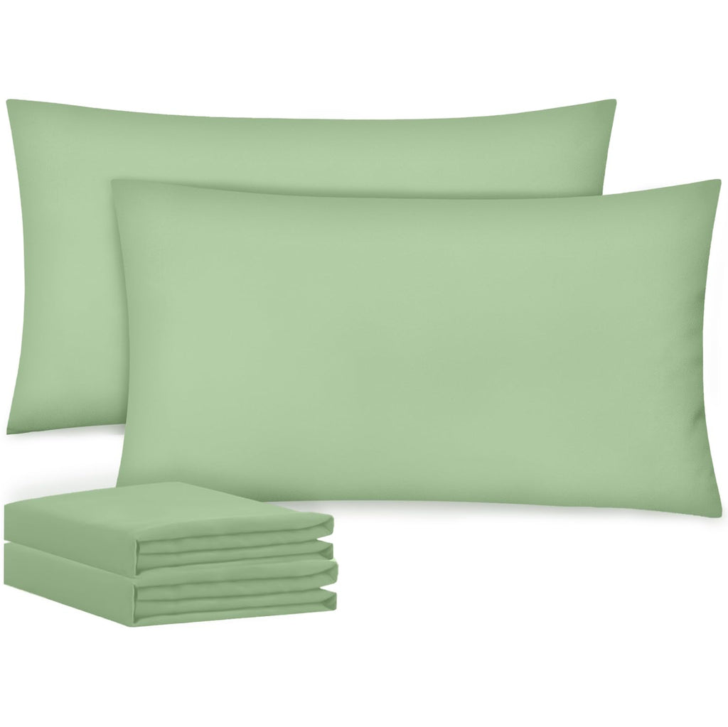 Premium Microfiber Pillow Covers with Envelope Closure