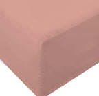 Soft Microfibre Fitted Sheets 40CM - Breathable Wrinkle Free & Fade Resistant
