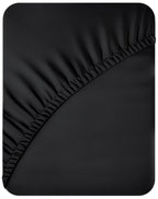 Soft Microfibre Fitted Sheets 40CM - Breathable Wrinkle Free & Fade Resistant