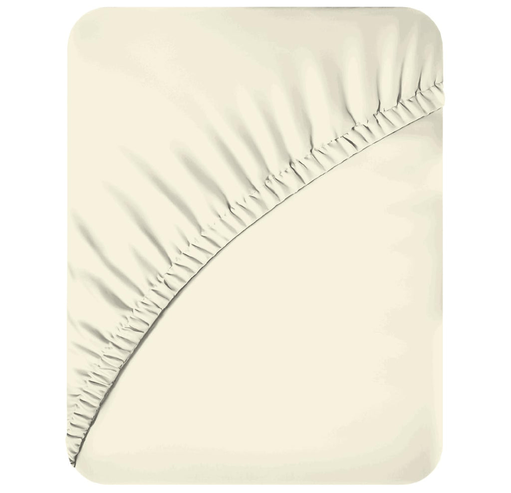 Soft Microfibre Fitted Sheets 40CM - Breathable Wrinkle Free & Fade Resistant