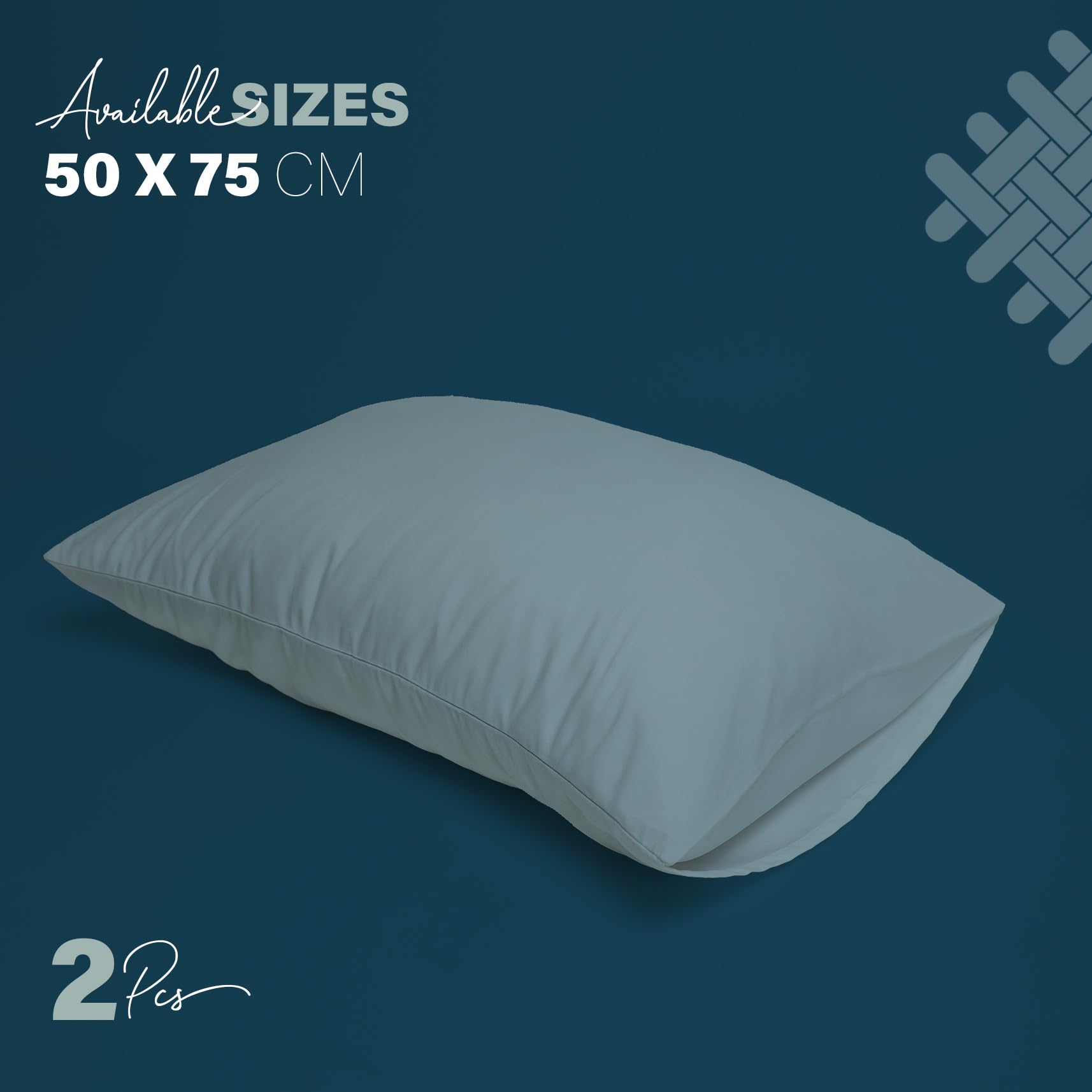 Percale Cotton Pillow Cases