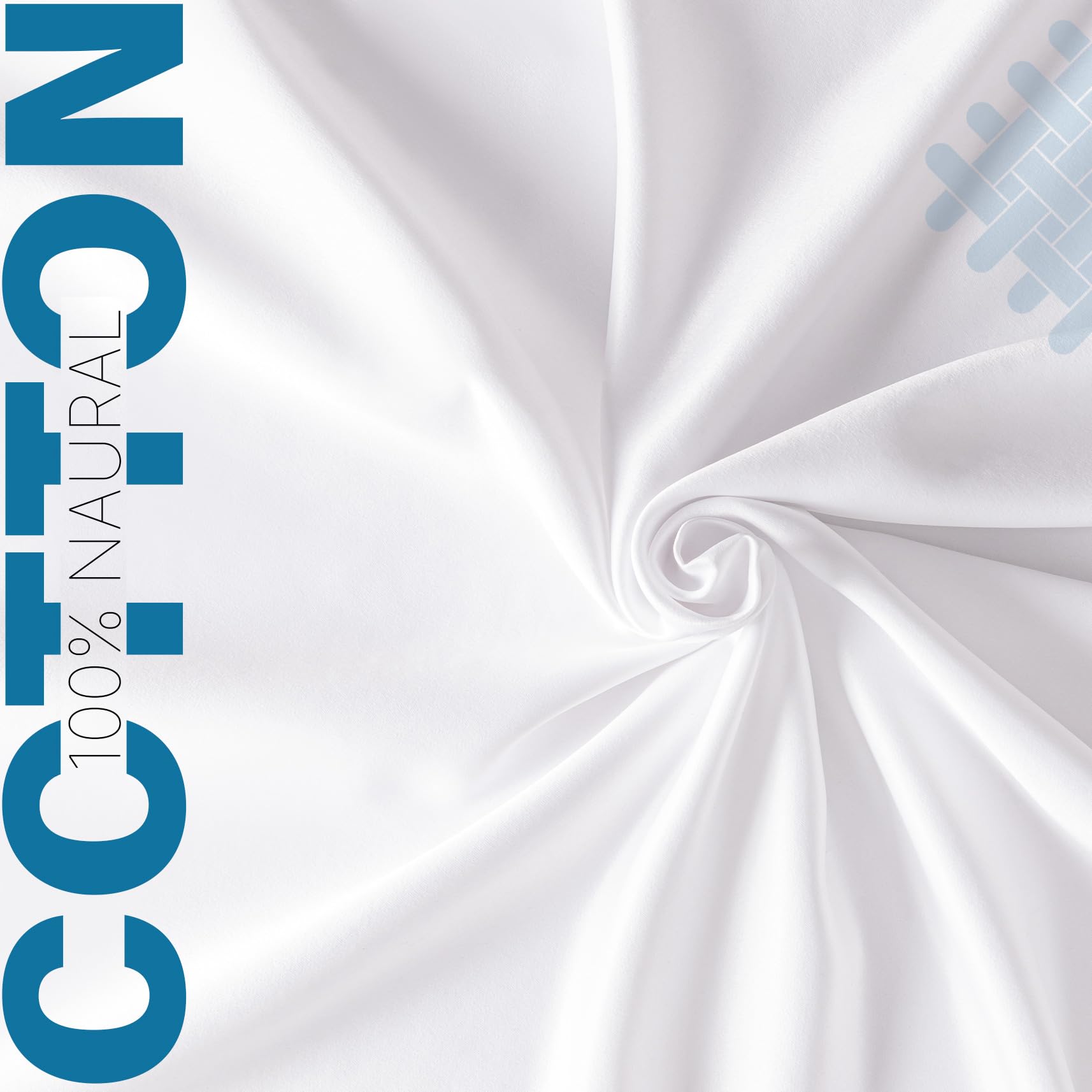 Percale Cotton Pillow Cases