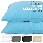 Premium Microfiber Pillow Covers with Envelope Closure