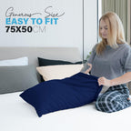 Premium Microfiber Pillow Covers with Envelope Closure