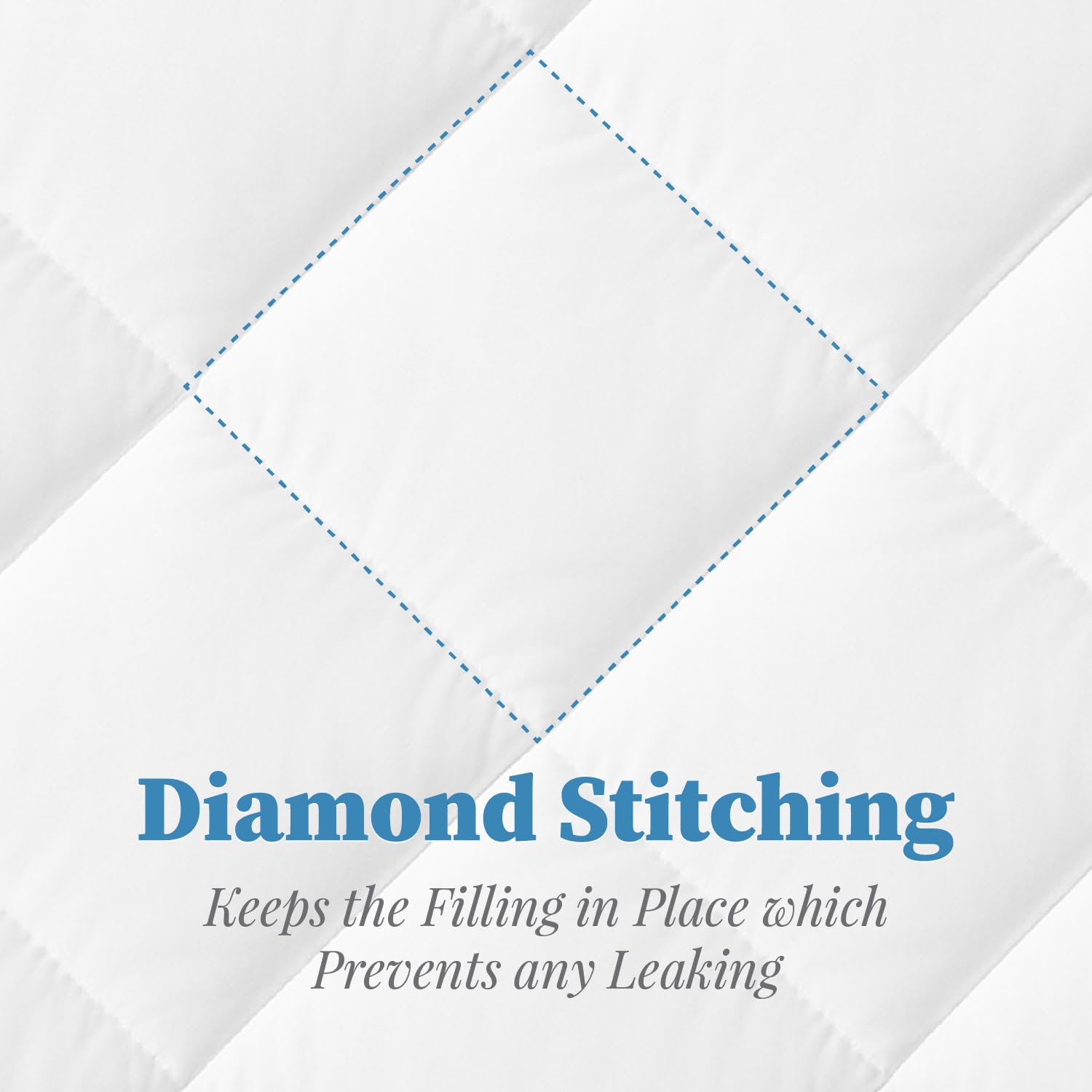 Quilted Mattress Topper - Fitted Skirt-