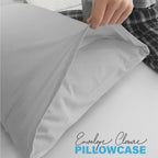 Premium Microfiber Pillow Covers with Envelope Closure