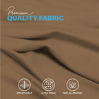 Premium Microfiber Pillow Covers with Envelope Closure