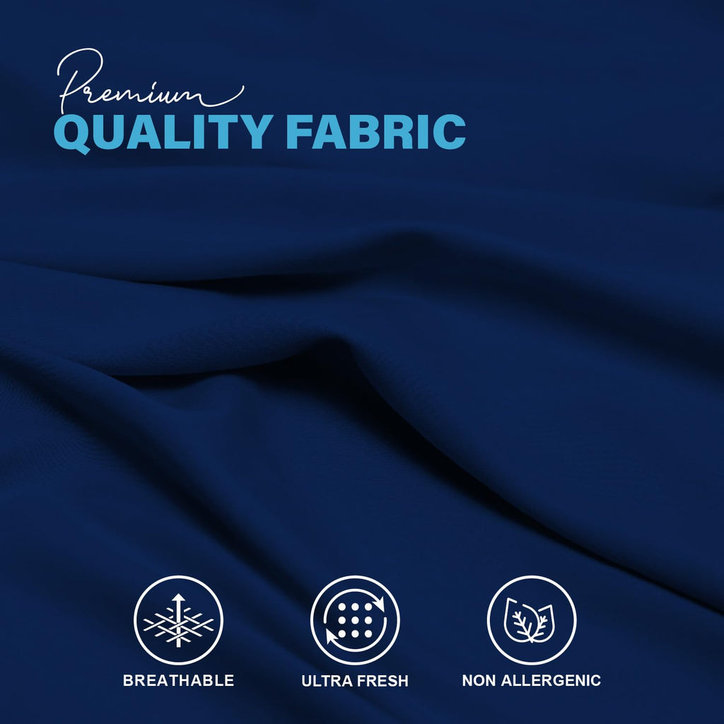 Premium Microfiber Pillow Covers with Envelope Closure