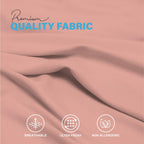 Premium Microfiber Pillow Covers with Envelope Closure