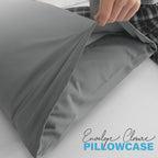 Premium Microfiber Pillow Covers with Envelope Closure