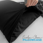 Premium Microfiber Pillow Covers with Envelope Closure