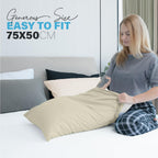 Premium Microfiber Pillow Covers with Envelope Closure