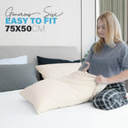 Premium Microfiber Pillow Covers with Envelope Closure