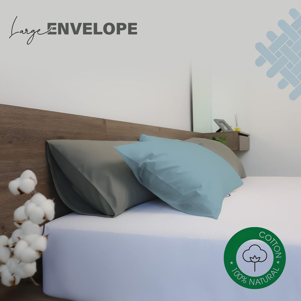 Percale Cotton Pillow Cases