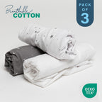 Moses Basket Sheets – 3 Pack - Gentle on Baby Skin