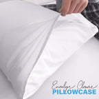 Premium Microfiber Pillow Covers with Envelope Closure