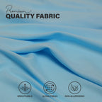 Premium Microfiber Pillow Covers with Envelope Closure