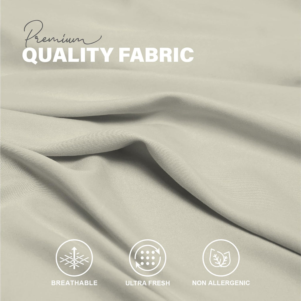 Premium Microfiber Pillow Covers with Envelope Closure