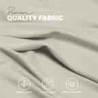 Premium Microfiber Pillow Covers with Envelope Closure