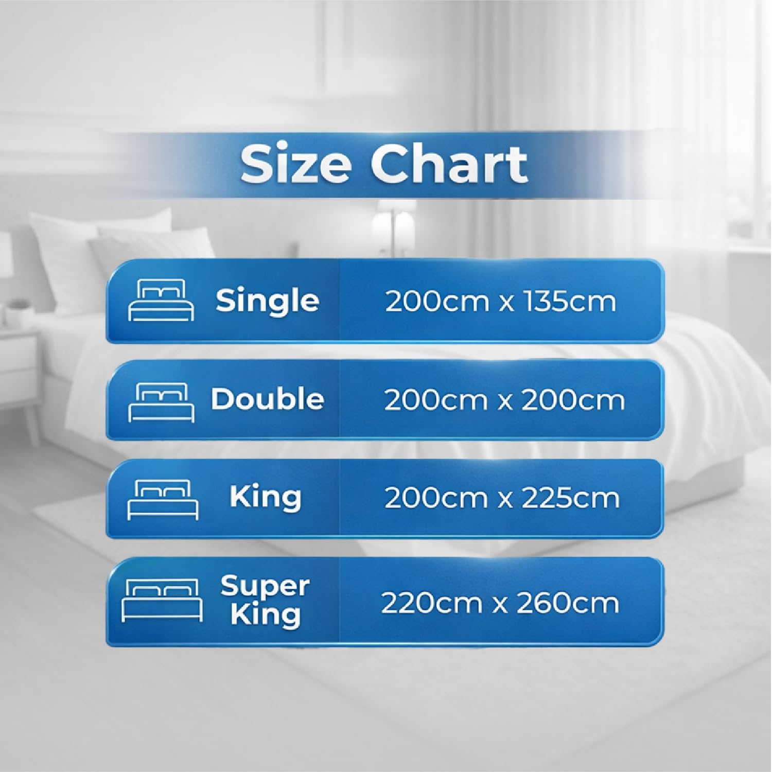 Lightweight Summer Hollowfibre Duvet