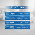 Lightweight Summer Hollowfibre Duvet