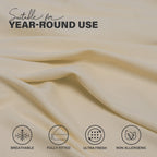 Soft Microfibre Fitted Sheets 40CM - Breathable Wrinkle Free & Fade Resistant