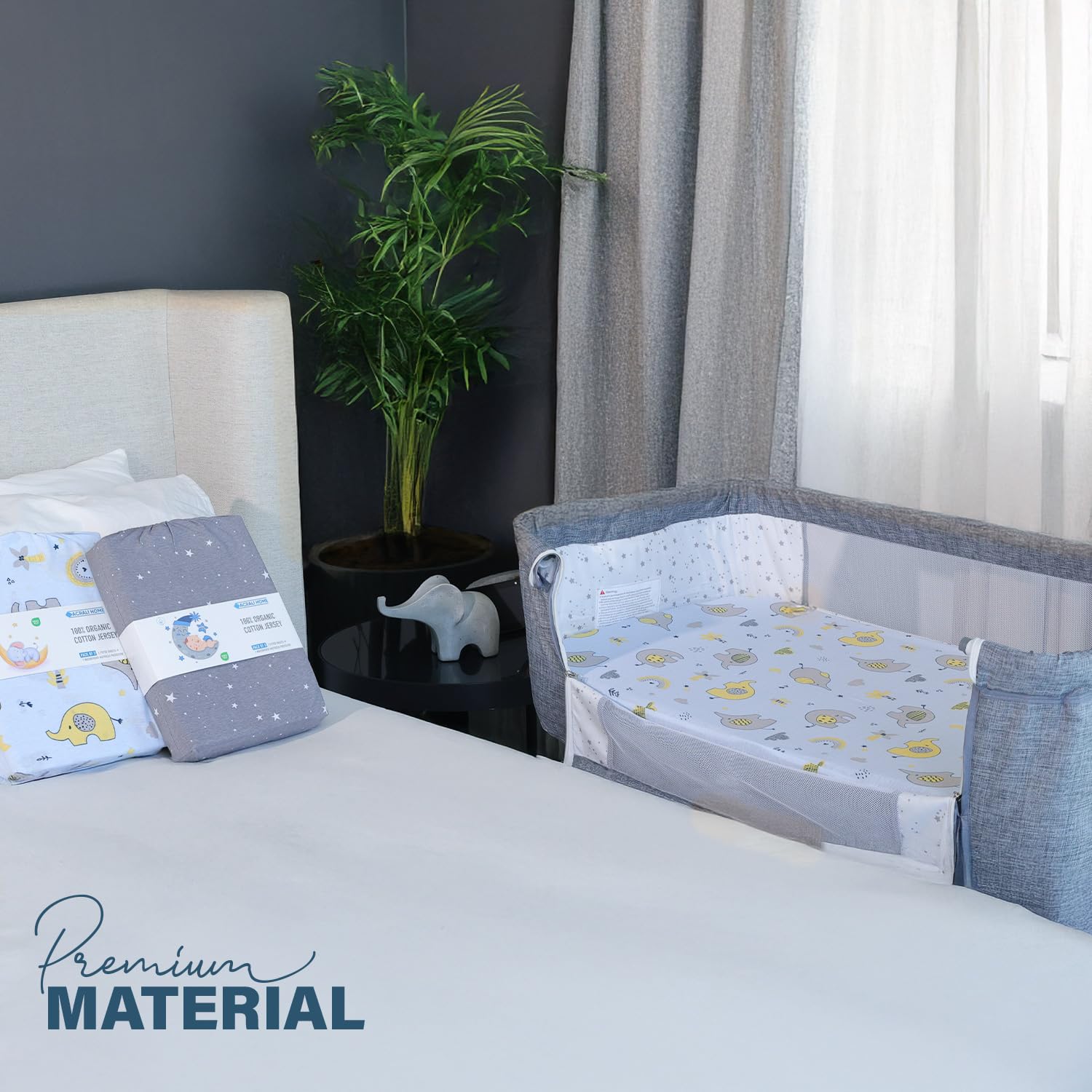 Moses Basket Sheets – 3 Pack - Gentle on Baby Skin