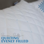 Quilted Hypoallergenic Zipped Pillow Protectors
