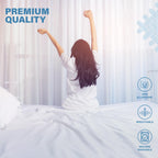 Premium Terry Cotton Mattress Protector - Waterproof