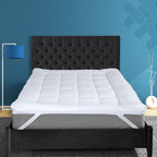Luxury Quilted Single Mattress Topper – Hypoallergenic Comfort
