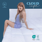 Luxury Quilted Single Mattress Topper – Hypoallergenic Comfort