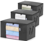 3 Pack Large Storage Bags with Zips
