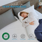 Percale Cotton Pillow Cases