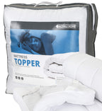 Luxury Quilted Single Mattress Topper – Hypoallergenic Comfort